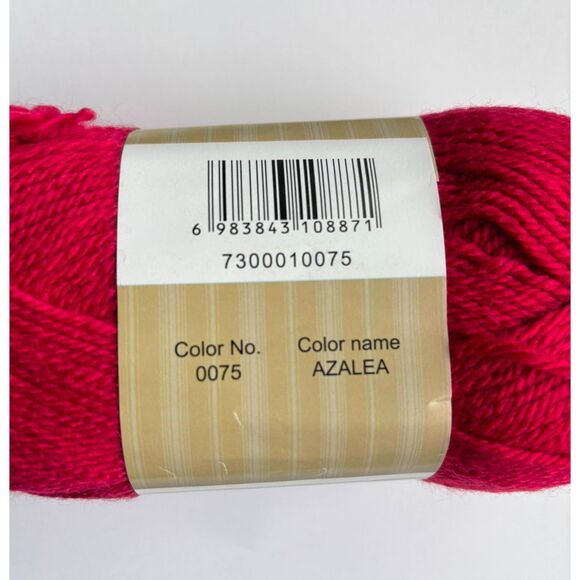 Willow Yarns Burrow, Worsted, 75% Acrylic / 25% Wool, Color Azalea (Lot of 4) - Picture 4 of 4